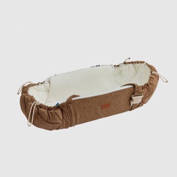 Najell SleepCarrier Lift + Babynest, Vol 3, Coconut Brown