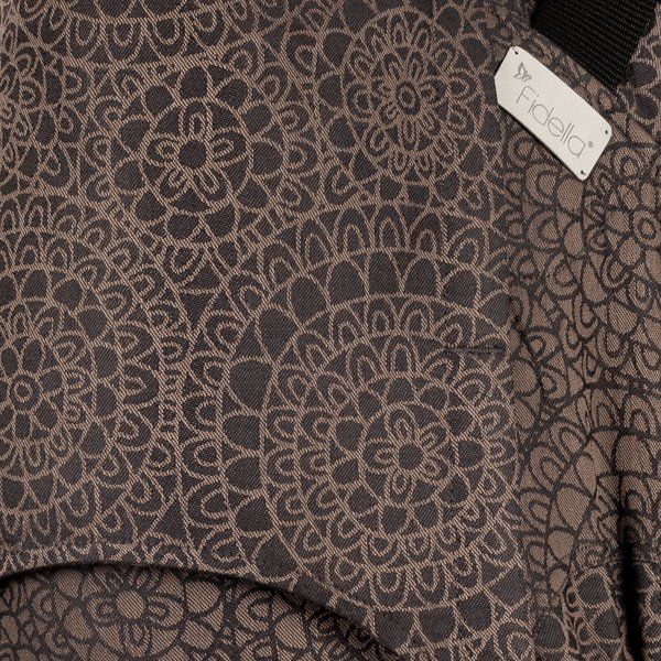 TEST en Fidella Onbuhimo Toddler, Mosaic/Mocha Brown