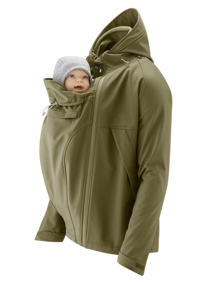 Mamalila Softshell Bærejakke til mænd, Grøn