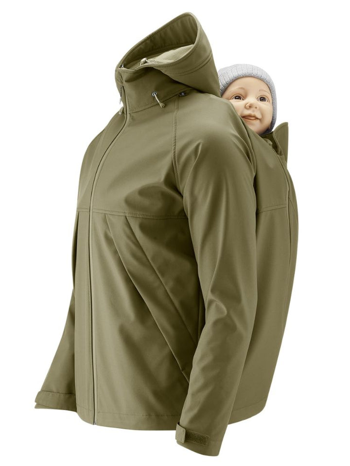 Mamalila Softshell Bærejakke til mænd, Grøn