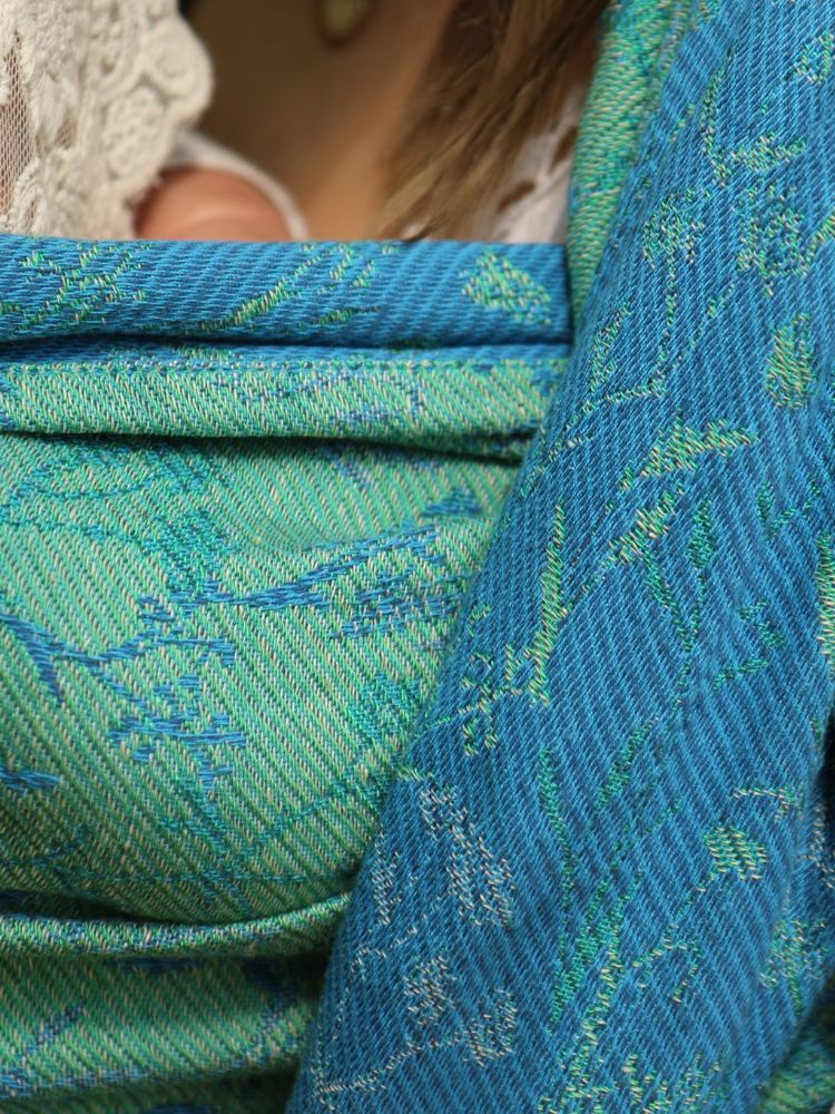 Yaro Ringslynge, Terra Duo Blue Grass Linen Tencel