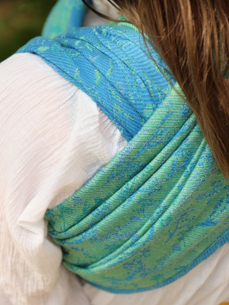 Yaro Ringslynge, Terra Duo Blue Grass Linen Tencel