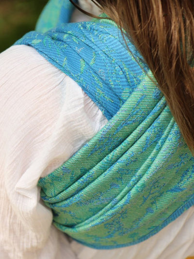 Yaro Ringslynge, Terra Duo Blue Grass Linen Tencel