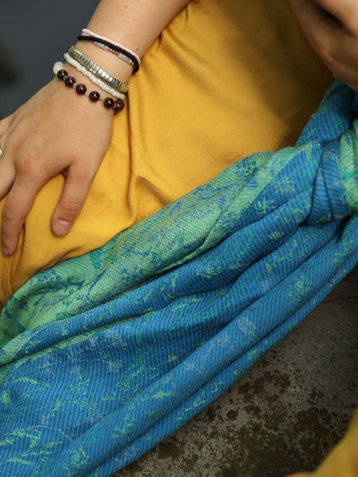 Yaro Ringslynge, Terra Duo Blue Grass Linen Tencel