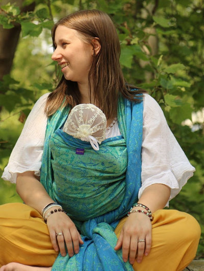 Yaro Ringslynge, Terra Duo Blue Grass Linen Tencel