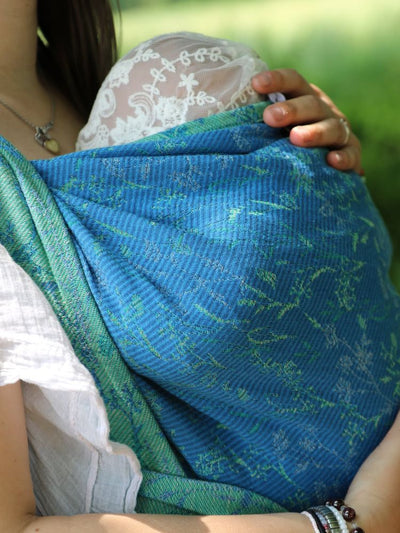 Yaro Ringslynge, Terra Duo Blue Grass Linen Tencel