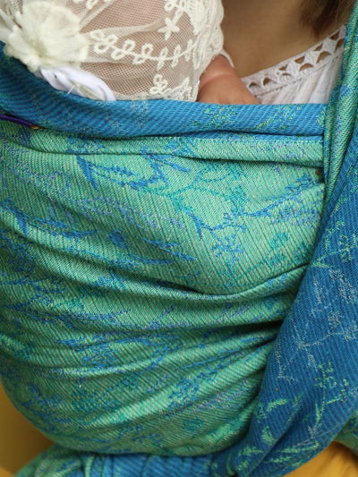 Yaro Ringslynge, Terra Duo Blue Grass Linen Tencel
