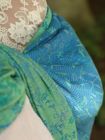 Yaro Ringslynge, Terra Duo Blue Grass Linen Tencel