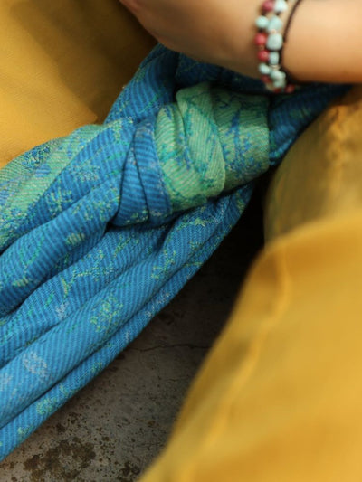 Yaro Ringslynge, Terra Duo Blue Grass Linen Tencel