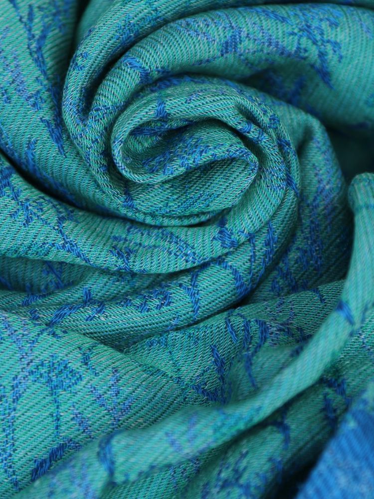 Yaro Ringslynge, Terra Duo Blue Grass Linen Tencel