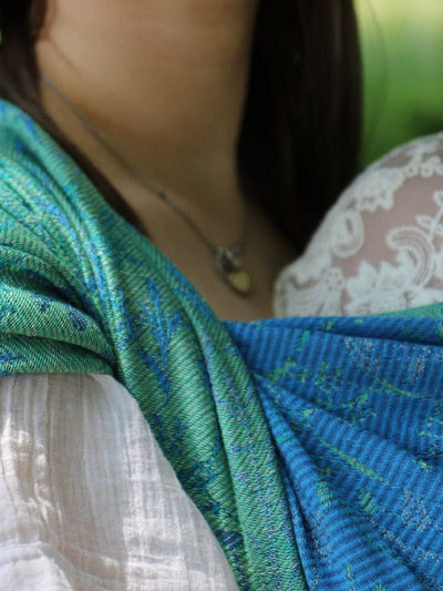 Yaro Ringslynge, Terra Duo Blue Grass Linen Tencel