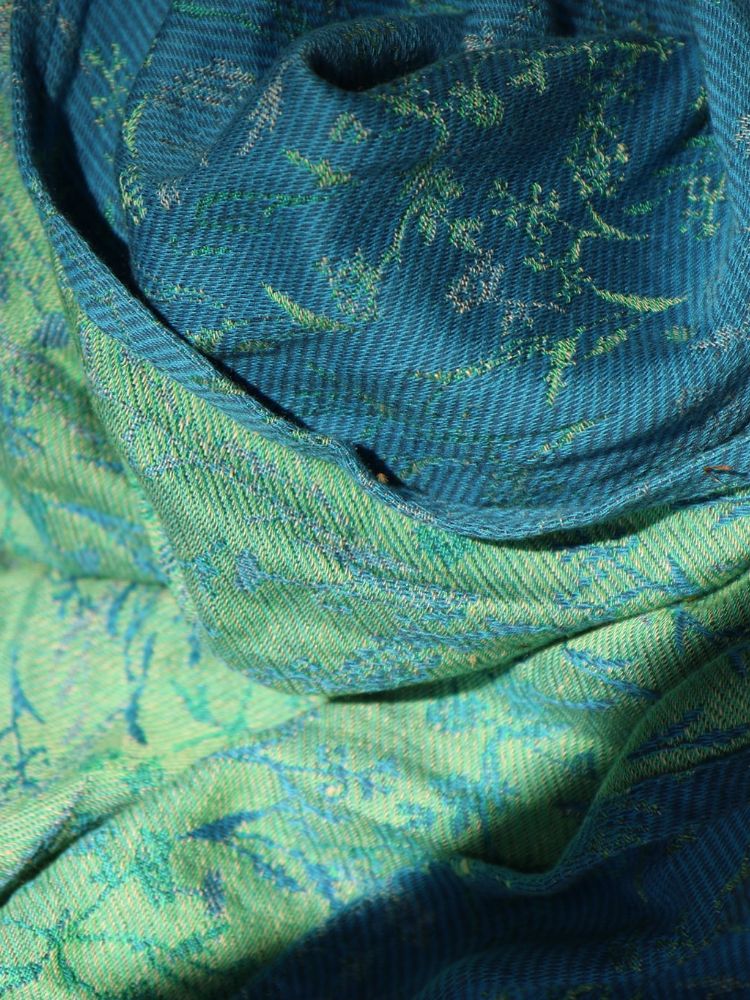 Yaro Ringslynge, Terra Duo Blue Grass Linen Tencel