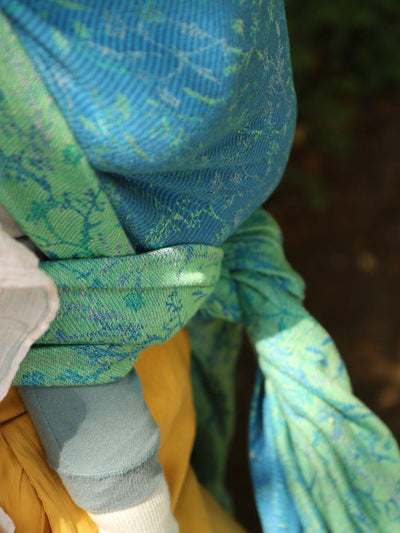 Yaro Ringslynge, Terra Duo Blue Grass Linen Tencel