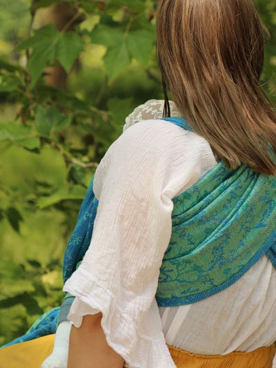 Yaro Ringslynge, Terra Duo Blue Grass Linen Tencel
