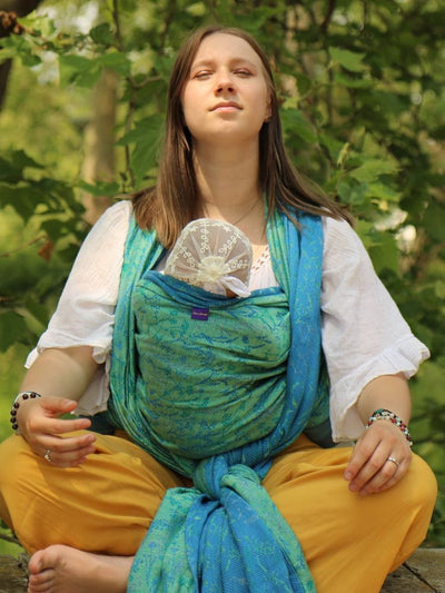 Yaro Ringslynge, Terra Duo Blue Grass Linen Tencel