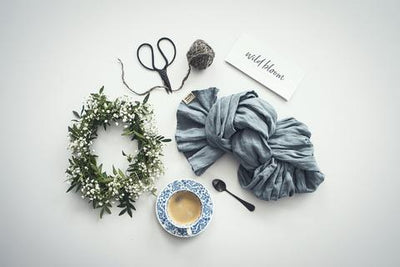 Wildbloom Ringslynge, Blue Sea Holly - 215gsm