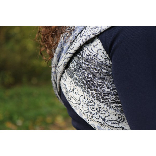 Yaro Fastvikle, Blues Duo Silver Black Blue Tencel