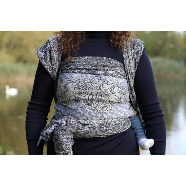 Yaro Fastvikle, Blues Duo Silver Black Blue Tencel