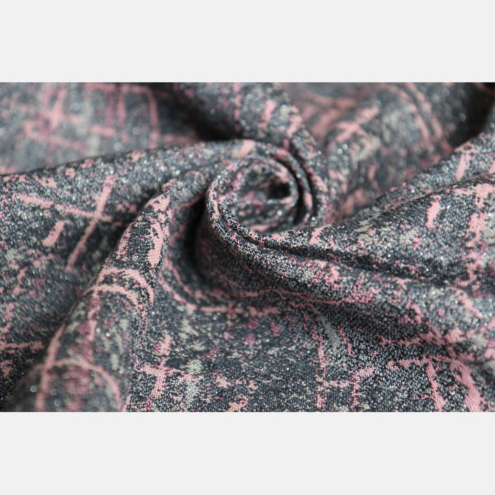 Yaro Fastvikle, Sparkling Ultra Pink Grey Linen Glam
