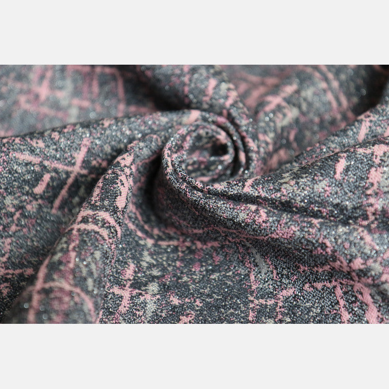 Yaro Fastvikle, Sparkling Ultra Pink Grey Linen Glam