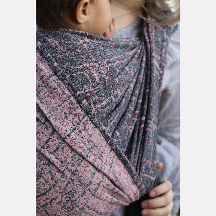 Yaro Fastvikle, Sparkling Ultra Pink Grey Linen Glam