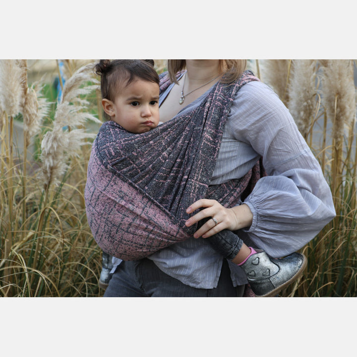Yaro Fastvikle, Sparkling Ultra Pink Grey Linen Glam