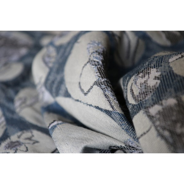 Yaro Fastvikle,  Waterflower Trio Silver Black Blue Tencel