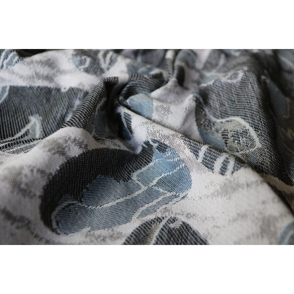 Yaro Fastvikle,  Waterflower Trio Silver Black Blue Tencel
